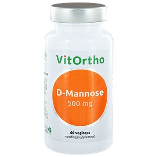 VitOrtho D-Mannose 500mg Capsules 60VCP