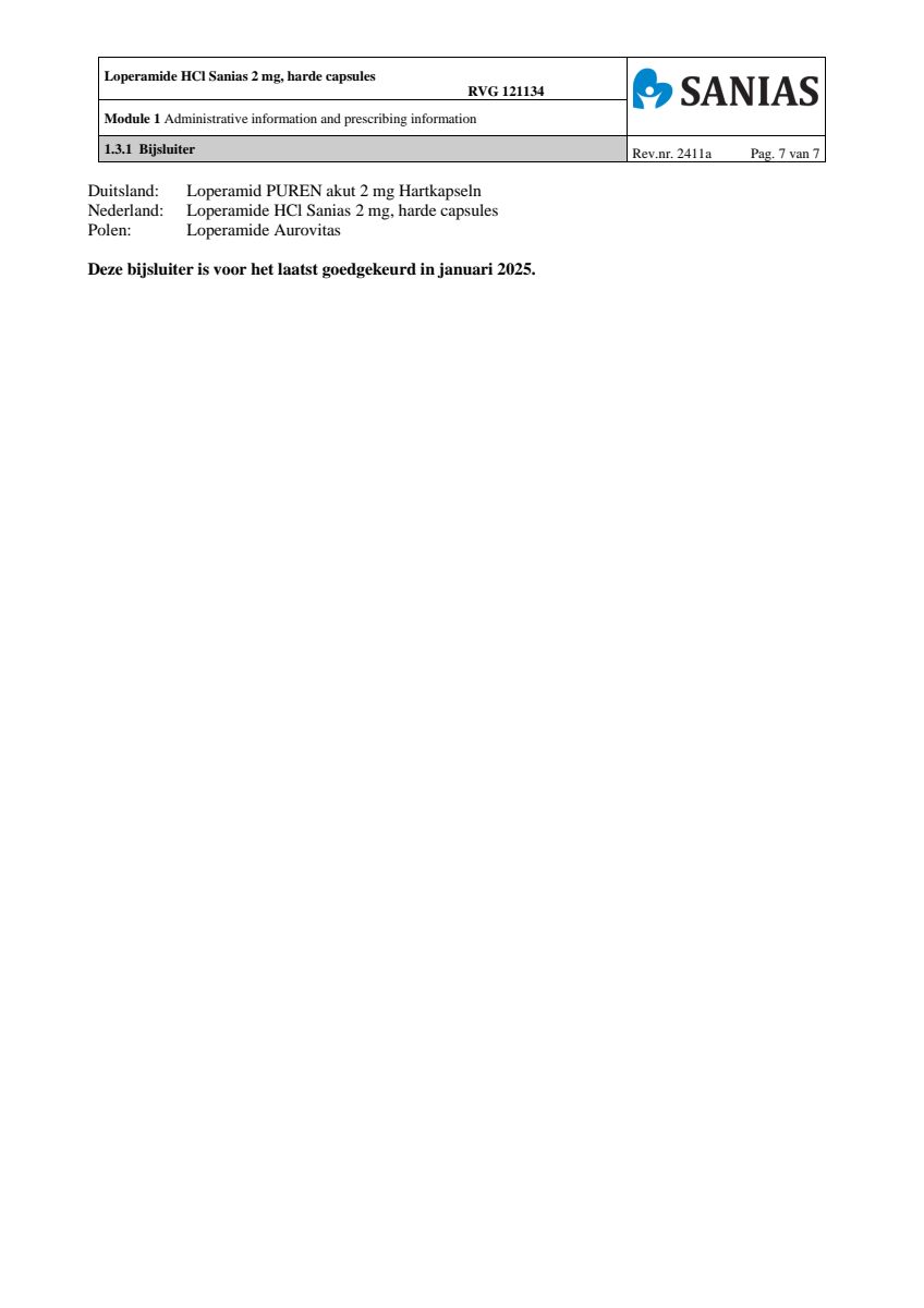 HCI Loperamide 2mg harde Capsules afbeelding van document #7, leaflet