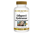 Golden Naturals Collageen & Hyaluronzuur Tabletten 120TB
