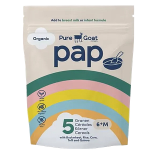 Pure Goat Organic 5-Granen Pap 6+M 200GR