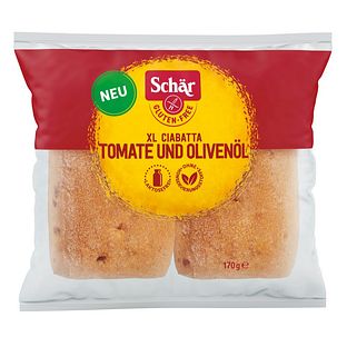 Schar Tomaat & Olijfolie XL Ciabatta 170GR