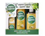 Happy Earth Giftset Jasmine Ho Wood, Deo/Showergel/Handsoap 1ST