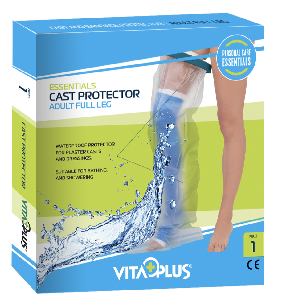 Vitaplus Essentials Cast Protector Adult Full Leg afbeelding