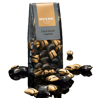Meenk Drop & Salmiak Kussentjes 150GR