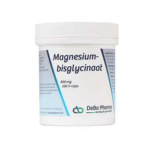 DeBa Pharma Magnesiumbisglycinaat Capsules 100VCP