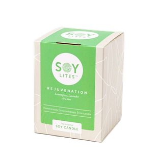 Soylites Soycandle Rejuvenation - Lemongrass, Lavender & Lime 70ML