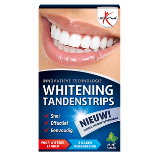Lucovitaal Whitening Tandenstrips 5ST