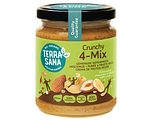 TerraSana Gemengde Notenpasta Crunchy 4-Mix 250GR