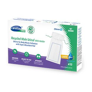 CareBag Recycled Heren Urinoir- en Houder 12ST CareBag Recycled Heren Urinoir- en Houder 12ST