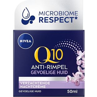 Nivea Microbiome Respect Q10 Anti Rimpel Nachtcreme 50ML Nivea Microbiome Respect Q10 Anti Rimpel Nachtcreme 50ML