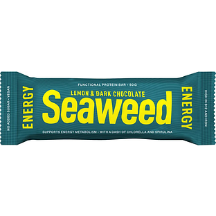 Seaweed Energy Proteinbar Lemon & Dark Chocolate 50GR