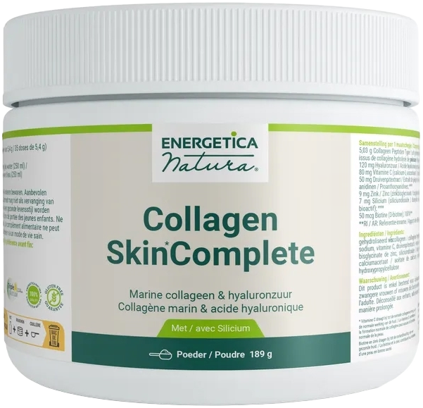 Energetica Natura Collagen SkinComplete Poeder 189GR