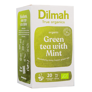 Dilmah Organic Green Tea Mint 20ZK