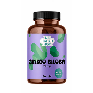 Cruydhof Ginkgo Biloba 75mg Tabletten 60TB