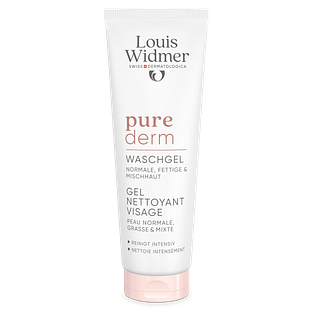 Louis Widmer Purederm Wash Gel Gezicht Licht Geparfumeerd 125ML