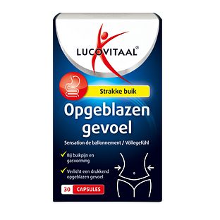 Lucovitaal Opgeblazen Gevoel Capsules 30CP