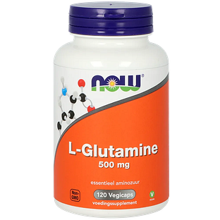 NOW L-Glutamine 500 mg Capsules 120VCP