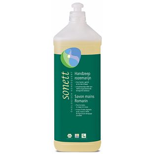 Sonett Handzeep Rozemarijn Navulling 1000ML Sonett Handzeep Rozemarijn Navulling 1000ML