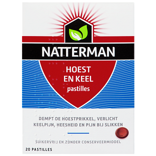 Natterman Hoest en Keel Pastilles 20ST