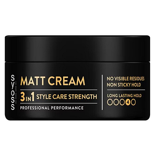 Syoss Matt Cream 3in1 Style Care Hold 4 100ML