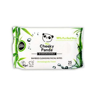 The Cheeky Panda Bamboo Cleansing Facial Wipes 25ST The Cheeky Panda Bamboo Cleansing Facial Wipes 25ST