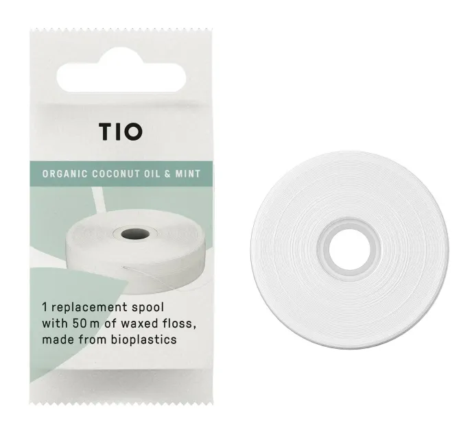 Tio Floss Castorolie Bio - navulling 1ST