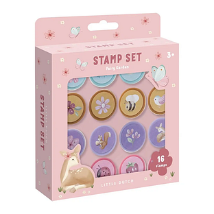 ML Producten Speelgoed Stamp Set Little Dutch Fairy Garden 1ST ML Producten Speelgoed Stamp Set Little Dutch Fairy Garden 1ST