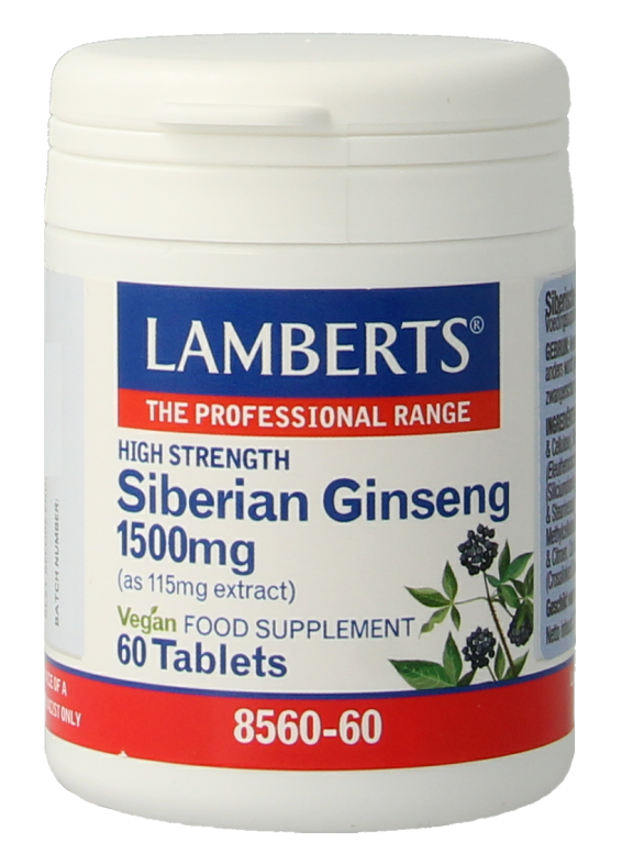 Lamberts Siberische Ginseng 1500mg Tabletten 60TB