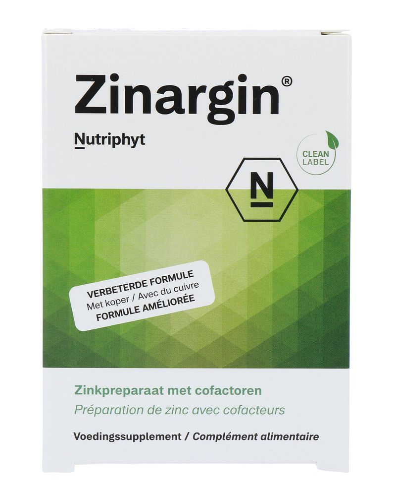 Nutriphyt Zinargin Tabletten 60TB