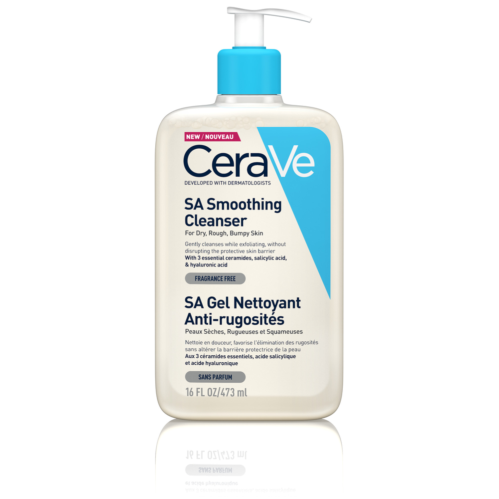 CeraVe SA Anti-Ruwe Huid Reiniger - voor droge tot ruwe huid