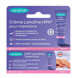 Lansinoh Lanoline HPA Tepelcrème 10ML Lansinoh Lanoline HPA Tepelcrème 10ML