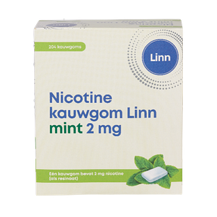 Linn Nicotine Kauwgom Mint 2mg 204ST
