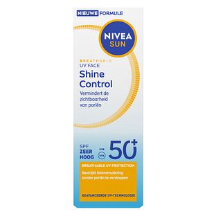 Nivea Sun Breathable UV Face Shine Control SPF50+ 40ML