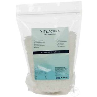 Vita Cura Magnesium Badzout Vlokken 500GR