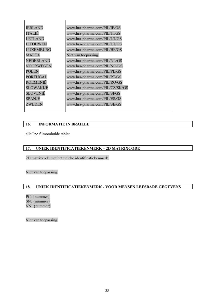 Noodanticonceptie Tablet afbeelding van document #35, leaflet