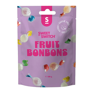 Sweet-Switch Fruit Bonbons 100GR Sweet-Switch Fruit Bonbons 100GR