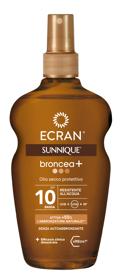 Ecran Sunnique SPF10 Broncea+ Olie afbeelding