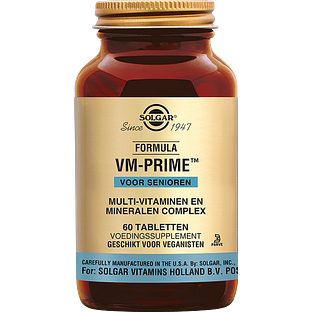 Solgar VM-Prime® Multivitamine voor Senioren Tabletten 60TB