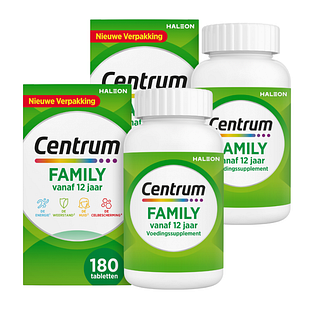 Centrum Family Multivitaminen Tabletten Multiverpakking 2x180TB