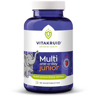Vitakruid Multi one-a-day Junior Kauwtabletten 90KTB