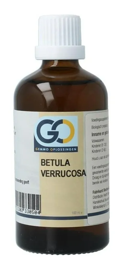 GO Gemmo Oplossingen Betula Verrucosa Bio Tinctuur