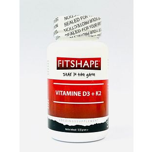 Fitshape Vitamine D3 & K2 Tabletten 90TB
