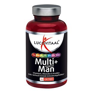 Lucovitaal Multi+ Compleet Man Tabletten 120TB