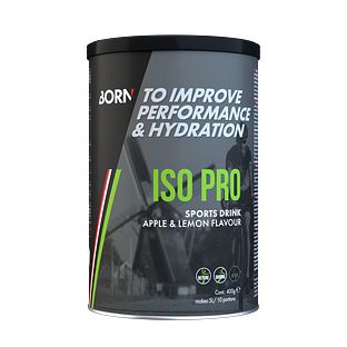 Born Iso Pro Sports Drink - Apple Lemon 400GR