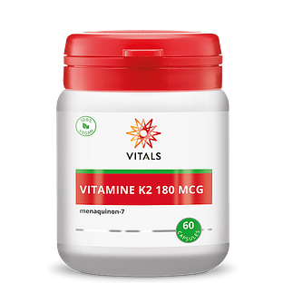 Vitals Vitamine K2 180mcg Capsules 60CP