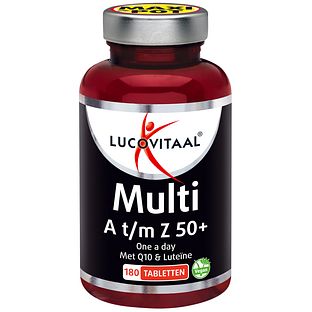 Lucovitaal Multi A t/m Z 50+ Tabletten 180TB