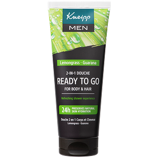 Kneipp Mini 2-in-1 Men Douchegel & Shampoo Ready To Go 75ML