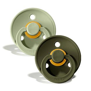 BIBS Fopspeen 18+ Maanden Sage/Hunter Green 2ST