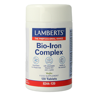 Lamberts Bio-ijzer Complex Tabletten 120TB