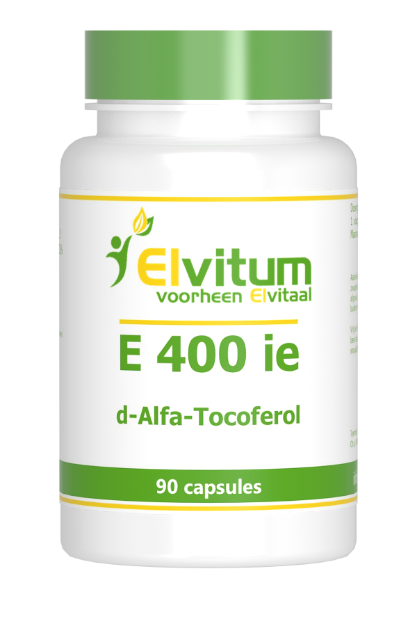 Elvitum Vitamine E 400 IE Capsules afbeelding 1